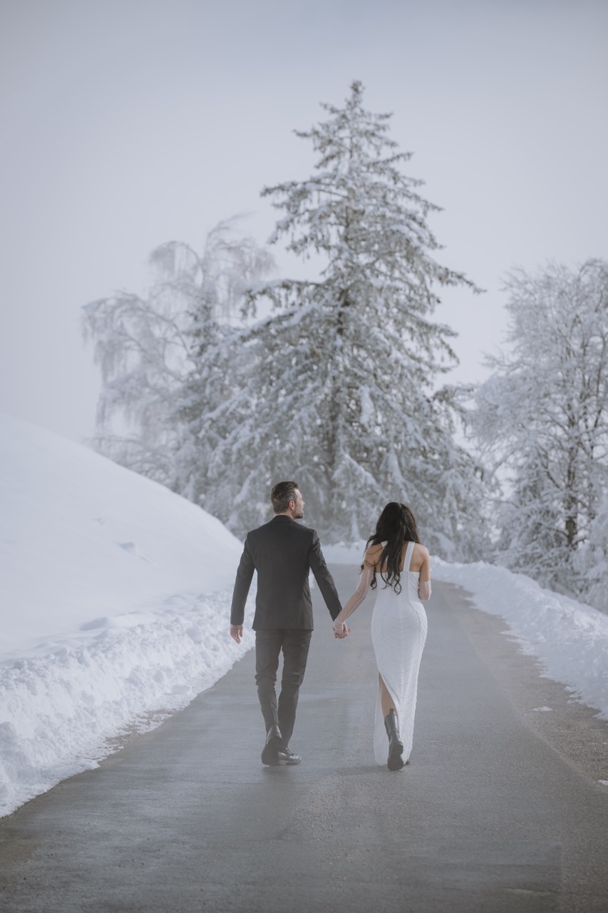 Hochzeitsfotografie im Winter — Tipps für magische Bilder im Schnee